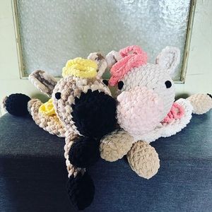 Horse lovey/ Stuffy Toddler Size Big